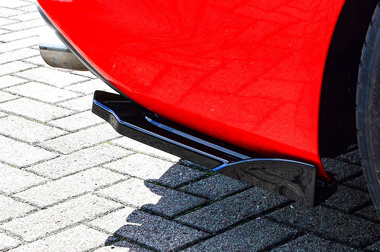 Heckansatz Seitenteile ABS Audi S4, B8 Bj.:2011-2015 Carbon