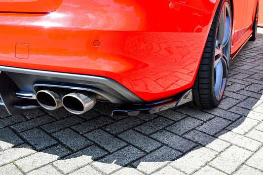 Heckansatz Seitenteile ABS Audi S4, B8 Bj.:2011-2015 Carbon