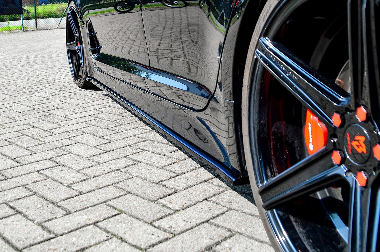 Seitenschwellersatz ABS Kia Stinger CK Ab Bj.:2017- Carbon