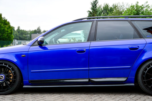 CUP Seitenschwellersatz Audi S4 / B7 Bj.:2004-2009 Carbon