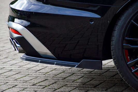 Heckansatz Seitenteile ABS Audi S4, B9, 8W Facelift ab Bj.:2019- Carbon