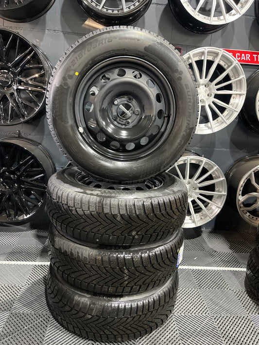 NEU Original Opel Combo E Peugeot 9815311677 Winterräder 215 65 R16 98 H