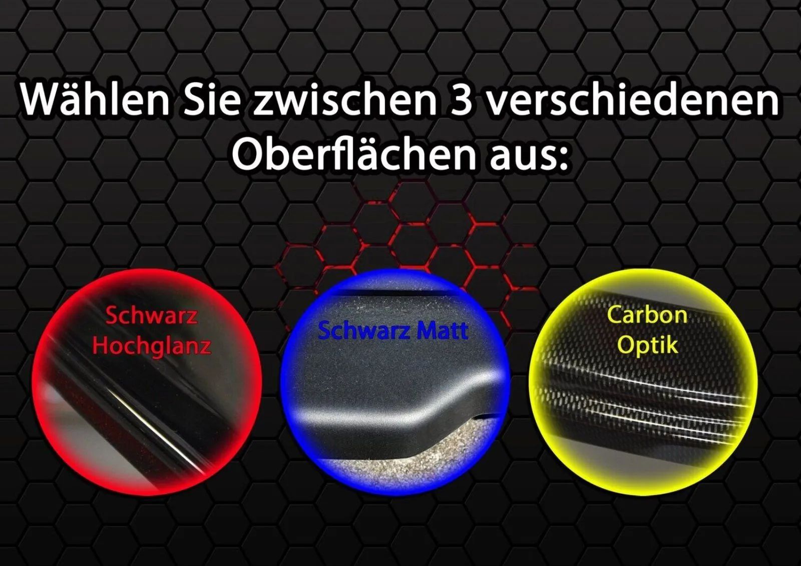 Hintere Seiten Flaps Flicks Audi TT 8J S-Line Ab 2006-2014 Glanz