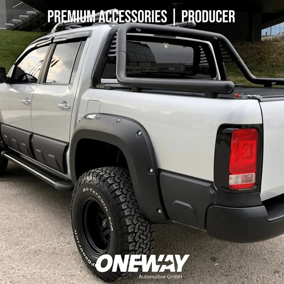 Oneway Kotflügelverbreiterungen VW Amarok MK1 Facelift 2016-2023 mit ABE TÜV FF02.002