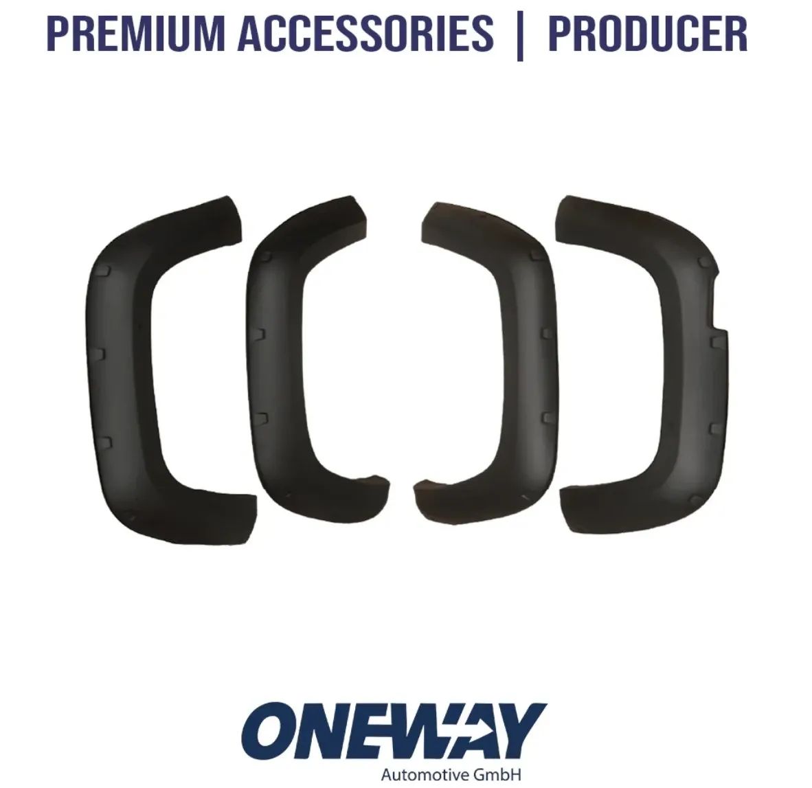 Oneway Kotflügelverbreiterungen VW Amarok MK1 2010-2016 mit ABE TÜV FF02.001