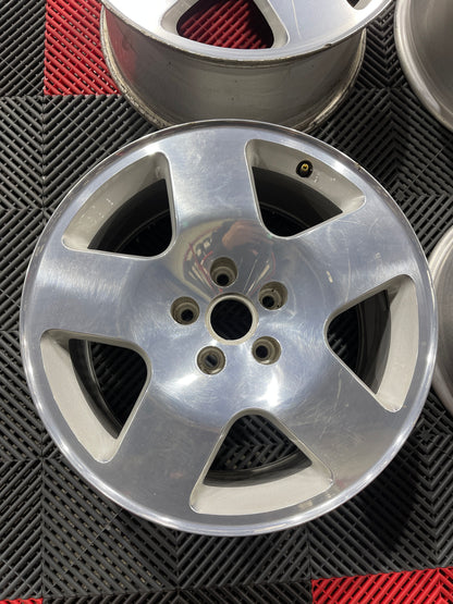 Original Alufelgen Audi A6 S6 4B V8 4B3601025P 8x17 ET35 Satz