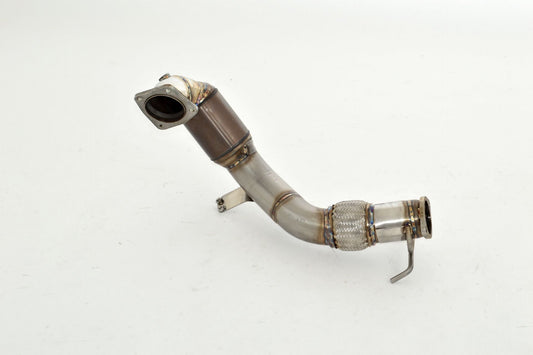 FMS 90mm Downpipe mit 200 Zellen HJS Sport-Kat. Hyundai i30 PDE