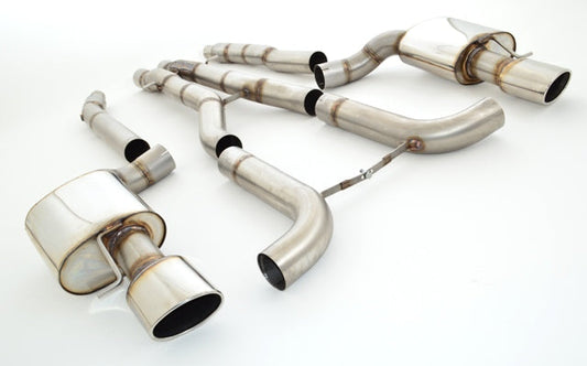 FMS 2x90mm Duplex-Rennsportanlage Audi RS6 4F Quattro