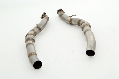 FMS 2x90mm Downpipe Audi RS6 4F Quattro