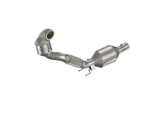 Friedrich Motorsport 89>>>76mm Downpipe mit 200 Zellen HJS Sport-Kat. und OPF