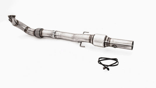 Friedrich Motorsport 90mm Downpipe mit 200 Zellen Sport-Kat. Edelstahl