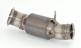 FMS 90mm Downpipe mit 200 Zellen HJS Sport-Kat. Edelstahl
