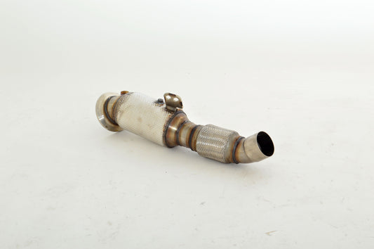FMS 90mm Downpipe mit 300 Zellen HJS Sport-Kat. Edelstahl