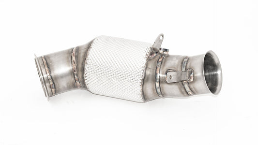 Friedrich Motorsport 90mm Downpipe mit 200 Zellen Sport-Kat. Edelstahl