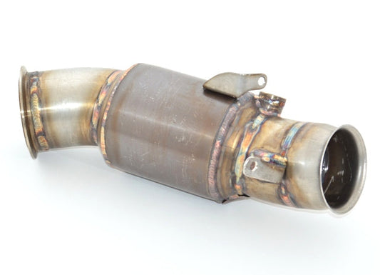 FMS 90mm Downpipe mit 200 Zellen HJS Sport-Kat. Edelstahl