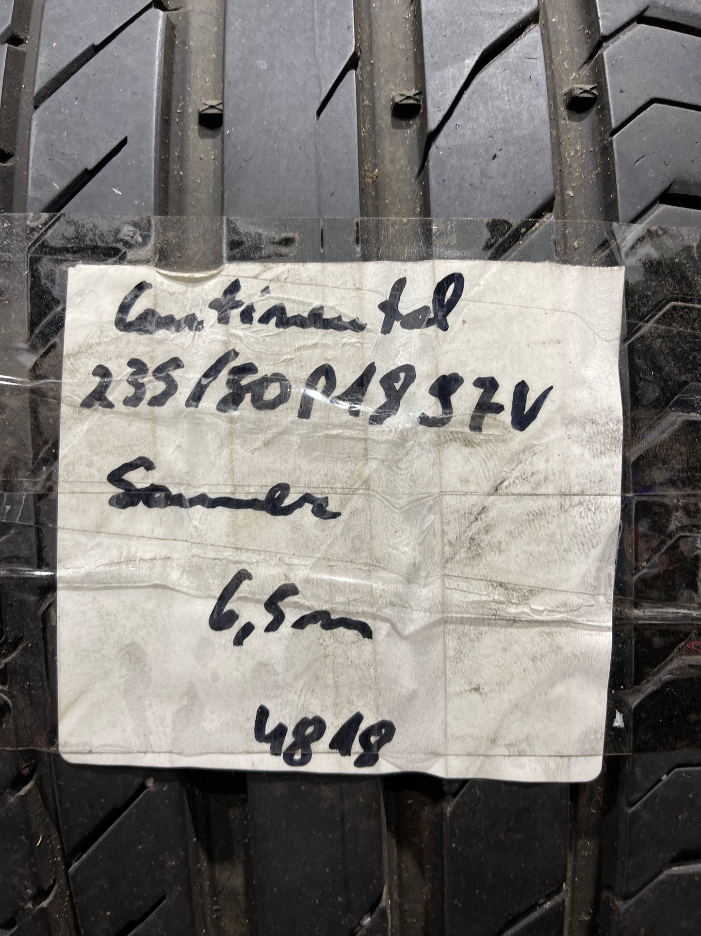 2x Continental SportContact 5 235/50R18 97V Sommerreifen Reifen