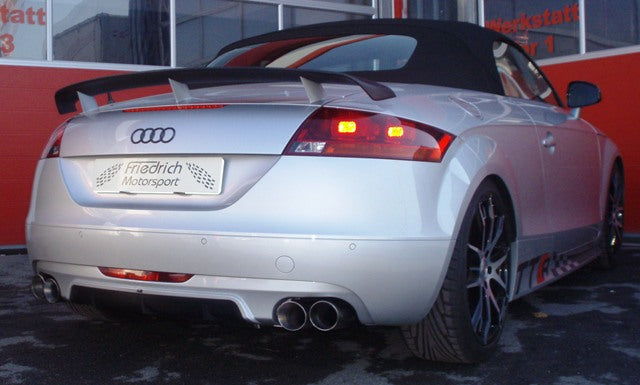 FMS 70mm Duplex Sportendschalldämpfer Audi TT 8J Quattro