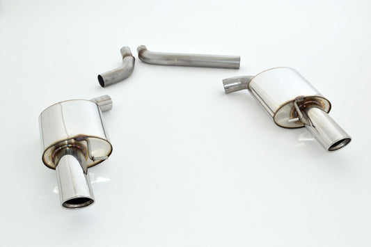 FMS 70mm Duplex Sportendschalldämpfer Audi S4 B8 Quattro