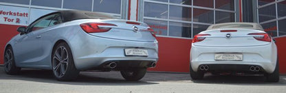 FMS 70mm Duplex-Sportendschalldämpfer Opel Cascada