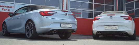 FMS 70mm Duplex-Sportendschalldämpfer Opel Cascada