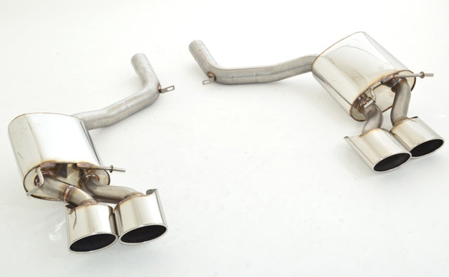 FMS 2x70mm Duplex-Sportendschalldämpfer Mercedes W204 C63 AMG