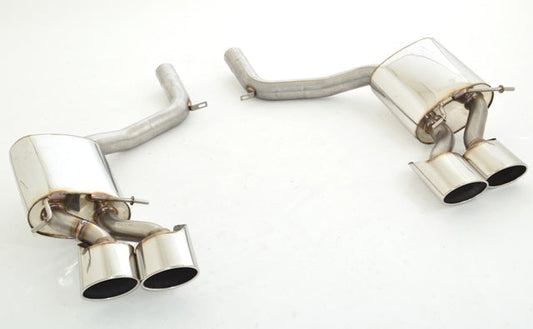 FMS 2x70mm Duplex-Sportendschalldämpfer Mercedes W204 C63 AMG