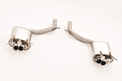 FMS 2x70mm Duplex-Sportendschalldämpfer Mercedes W204 C63 AMG