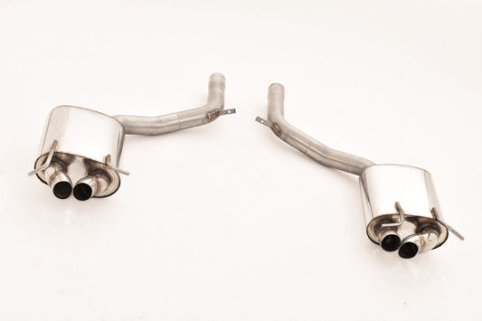 FMS 2x70mm Duplex-Sportendschalldämpfer Mercedes W204 C63 AMG