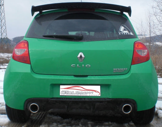 FMS 70mm Duplex Sportendschalldämpfer Renault Clio III RS