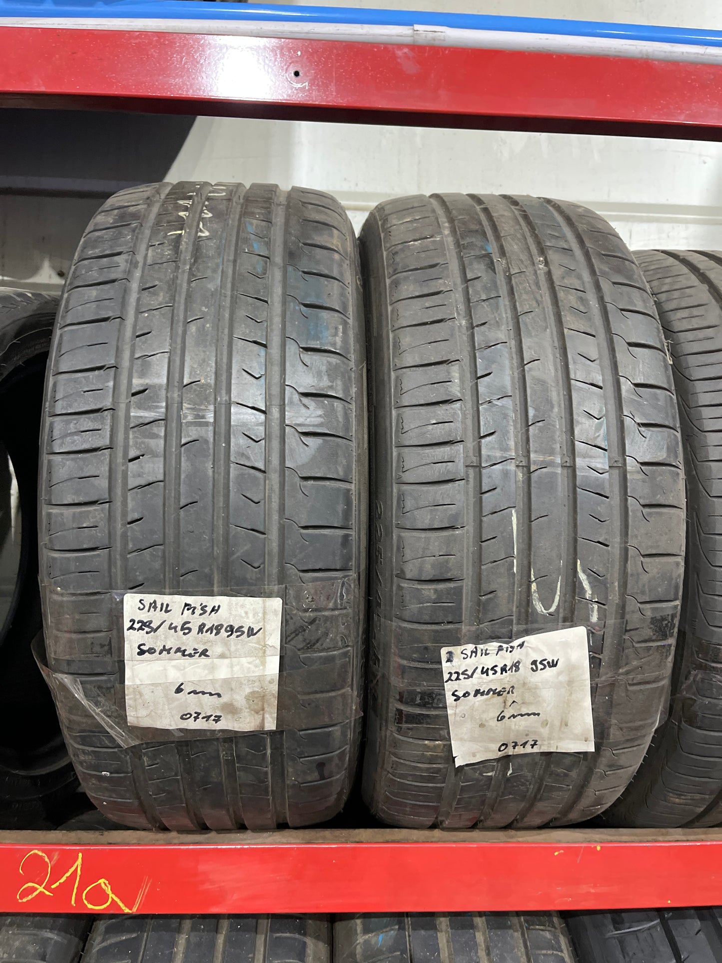 2x Sailfish NS601 225/45ZR18 95W Sommerreifen Reifen