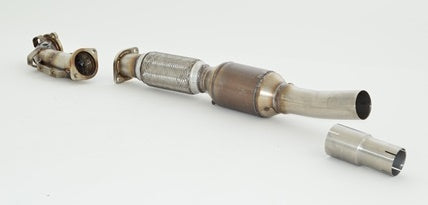 FMS 70mm Downpipe mit Sport-Kat. KIA Cee d und Pro Cee d GT (JD)