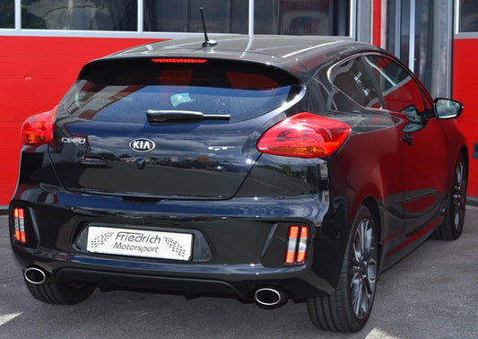 FMS 70mm Duplexanlage KIA Cee d und Pro Cee d GT (JD)