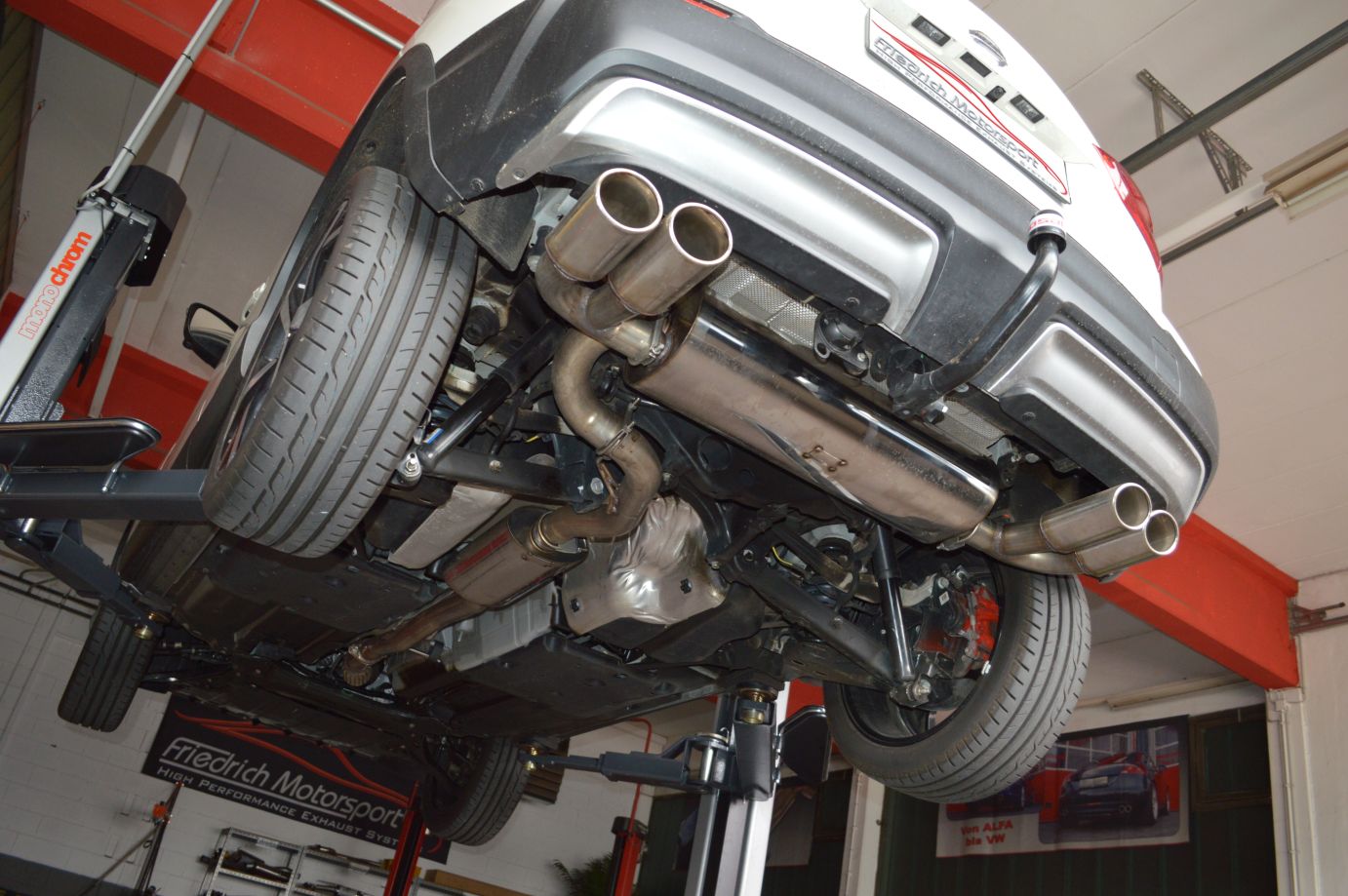 FMS 70mm Duplex-Anlage Nissan Qashqai J11