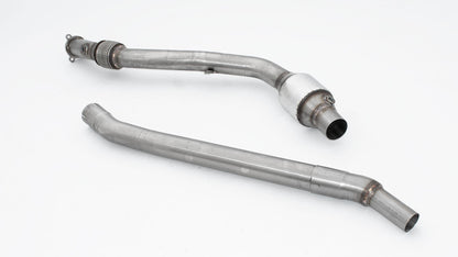 Friedrich Motorsport 70mm Downpipe mit 200 Zellen Sport-Kat. Edelstahl