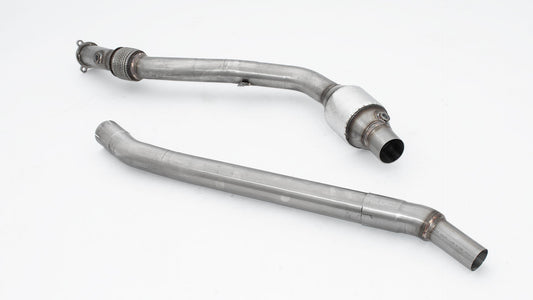 Friedrich Motorsport 70mm Downpipe mit 200 Zellen Sport-Kat. Edelstahl