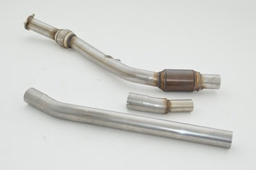 FMS 70mm Downpipe mit 200 Zellen HJS Sport-Kat. Edelstahl