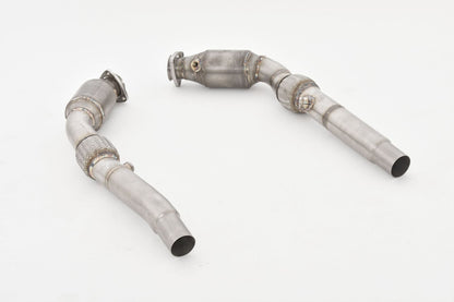 FMS 70mm Vorderrohr-Satz mit 200 Zellen Sport-Kat. Audi RS4 B7 (8EC/8ED/8H) Quattro