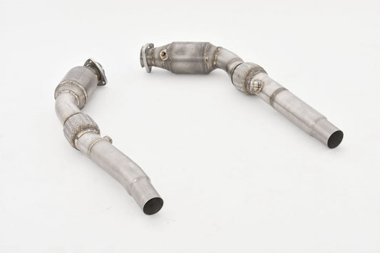 FMS 70mm Vorderrohr-Satz mit 200 Zellen Sport-Kat. Audi RS4 B7 (8EC/8ED/8H) Quattro