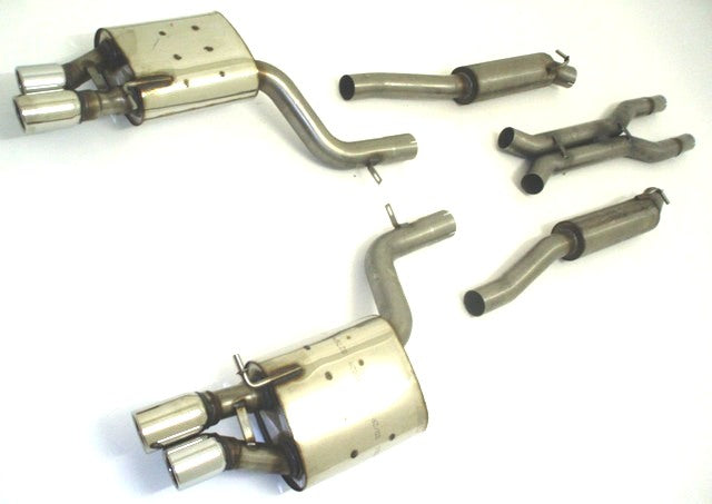 FMS 70mm Duplexanlage Audi RS4 B7 (8EC/8ED/8H) Quattro