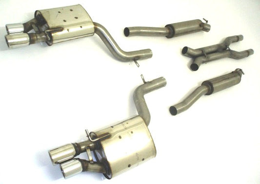 FMS 70mm Duplexanlage Audi RS4 B7 (8EC/8ED/8H) Quattro