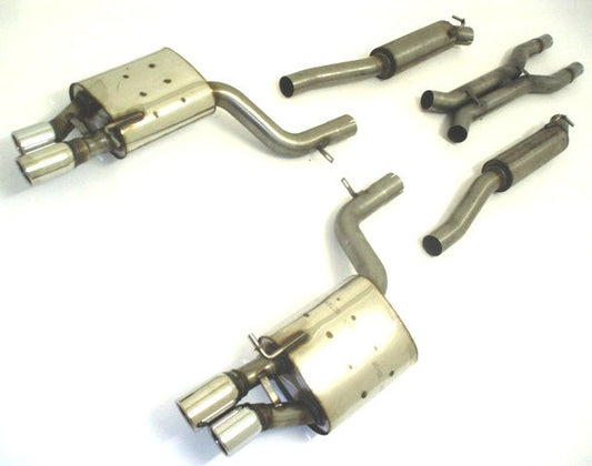 FMS 70mm Duplexanlage Audi S4 B7 (8EC/8ED/8H) Quattro
