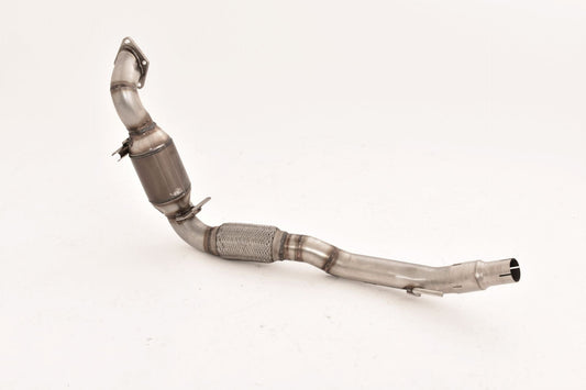 FMS 70mm Downpipe mit 200 Zellen HJS Sport-Kat. Edelstahl