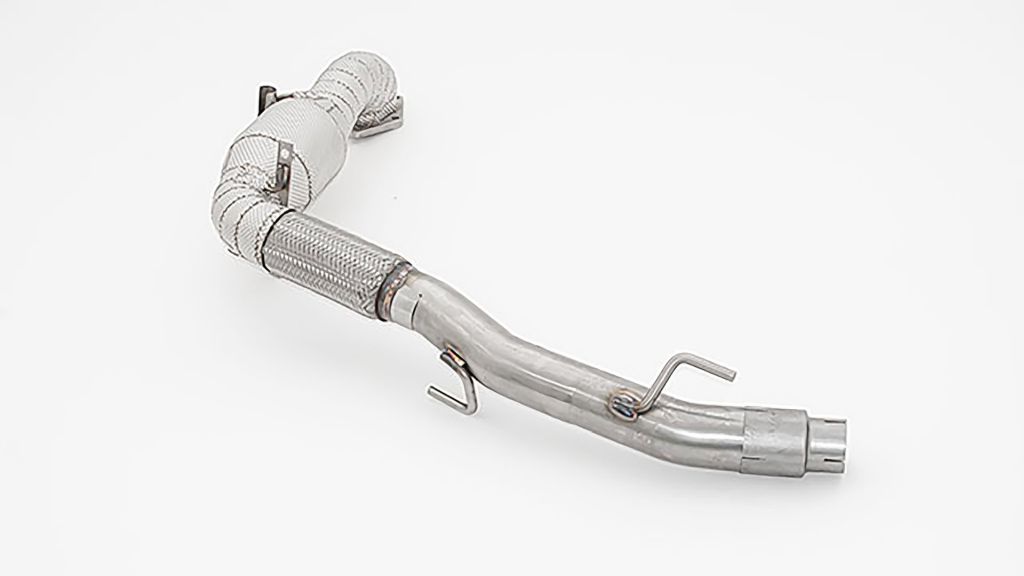 Friedrich Motorsport 70mm Downpipe mit 200 Zellen Sport-Kat. Edelstahl