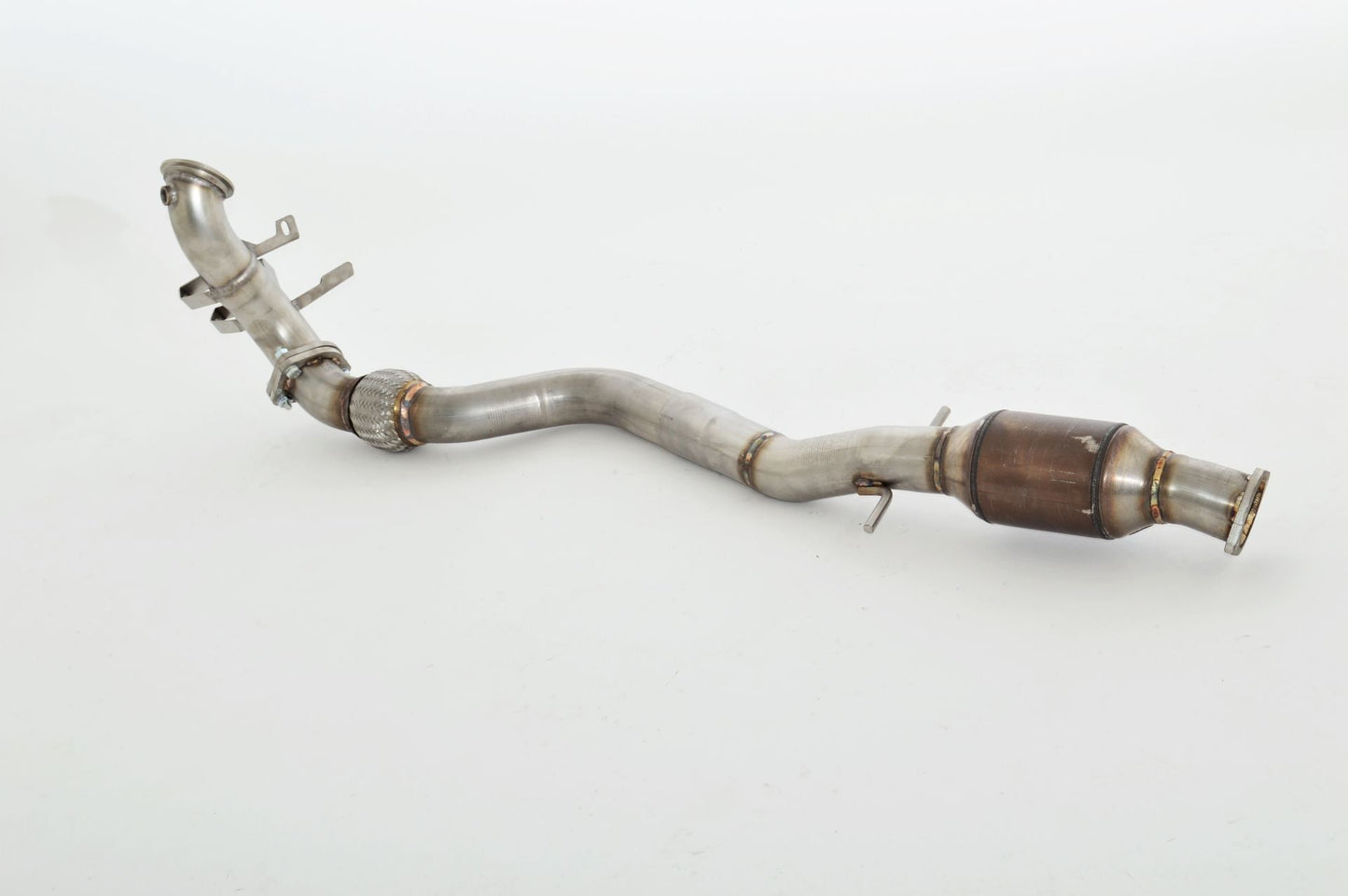 FMS 70mm Downpipe mit 200 Zellen HJS Sport-Kat. Edelstahl