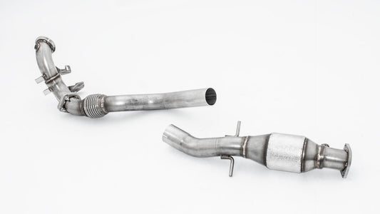Friedrich Motorsport 70mm Downpipe mit 200 Zellen Sport-Kat. Edelstahl
