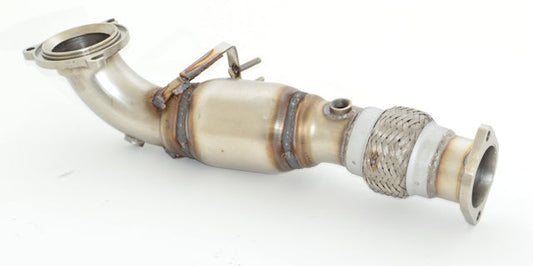 FMS 70mm Downpipe mit Sport-Kat. Ford Fiesta JA8 ST Facelift