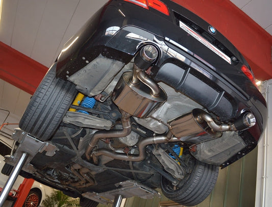 FMS Ø 2x70mm Duplex-Anlage mit 200 Zellen Sport-Kats. BMW E92/E93