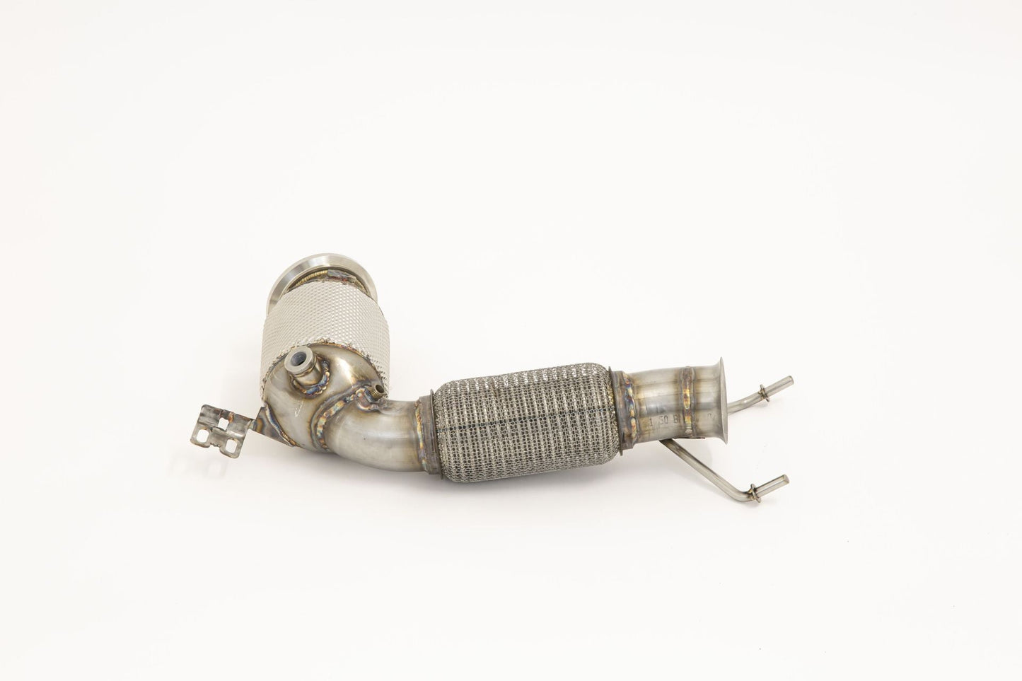 Friedrich Motorsport 70mm Downpipe mit 200 Zellen Sport-Kat. Edelstahl