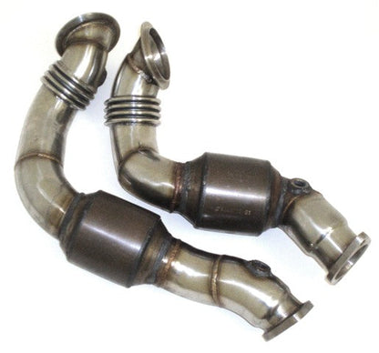 FMS 2x70mm Downpipe-Satz mit 200 Zellen HJS Sport-Kat. Edelstahl