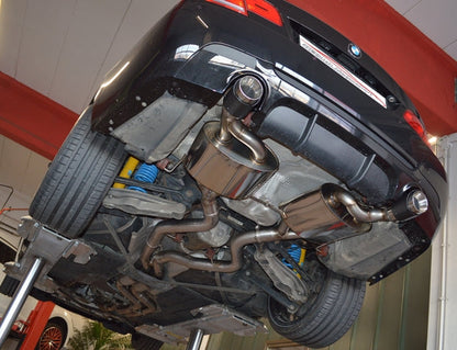 FMS 2x70mm Downpipe-Satz mit 200 Zellen HJS Sport-Kat. Edelstahl